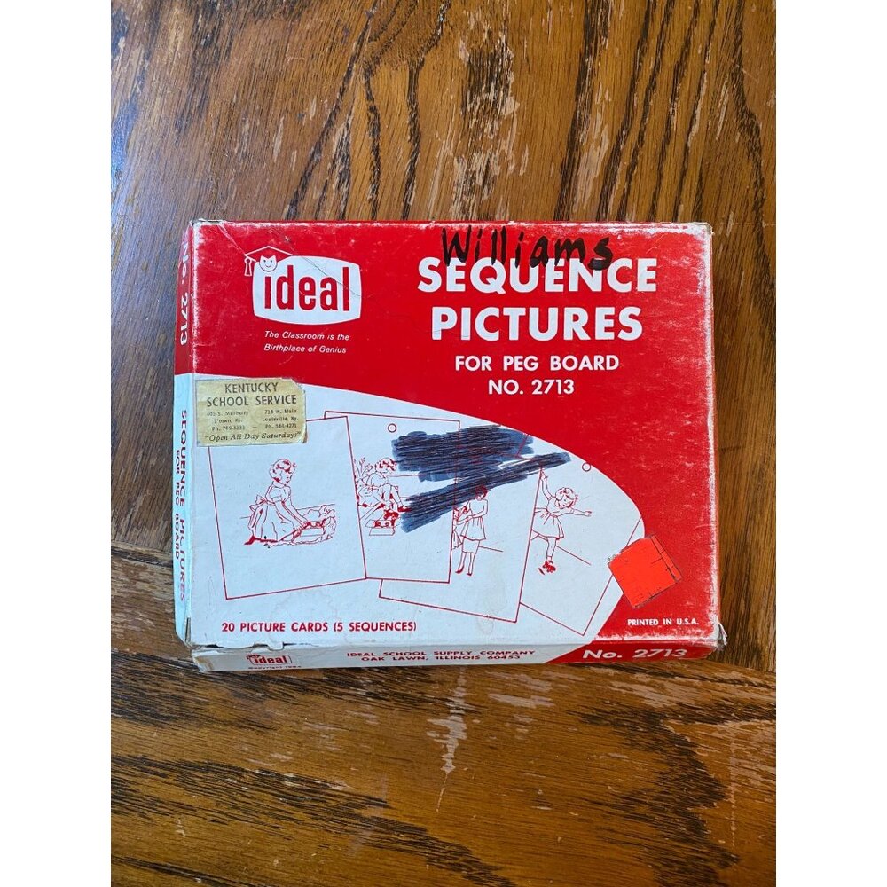 Vintage Mid Century Sequence Pictures Cards